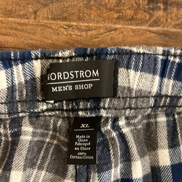 Nordstrom Men’s Shop 100% Cotton Plaid Flannel Pajama Pants, sz XL. Pants only. - Picture 6 of 10